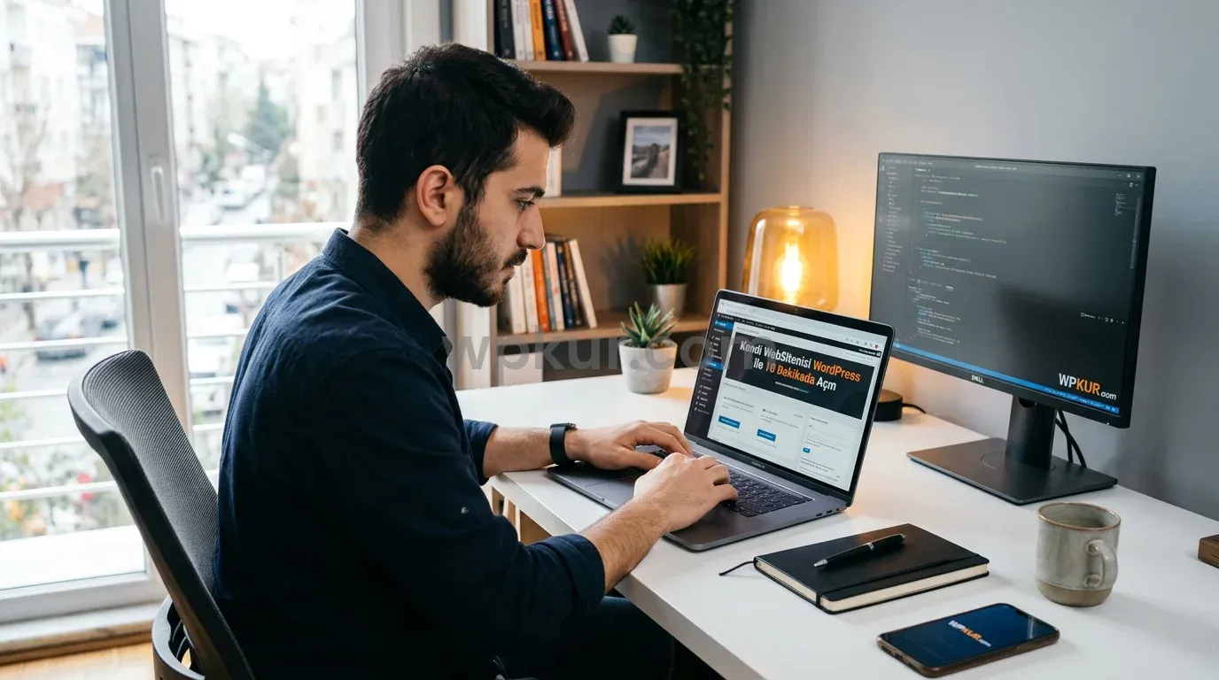 Kendi Web Sitenizi WordPress ile 10 Dakikada Açın