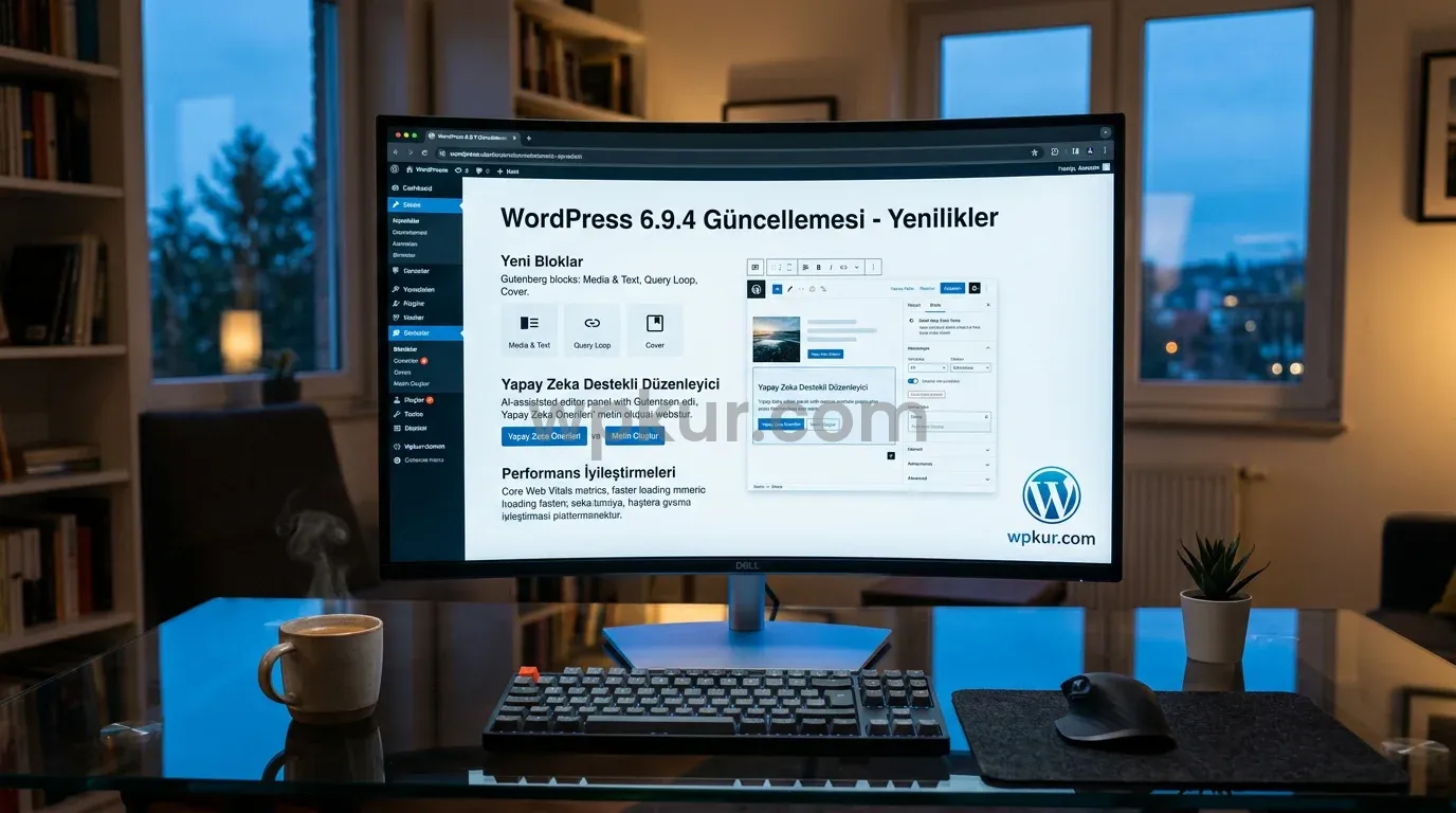 WordPress 6.9.4 Güncellemesiyle Gelen Yenilikler