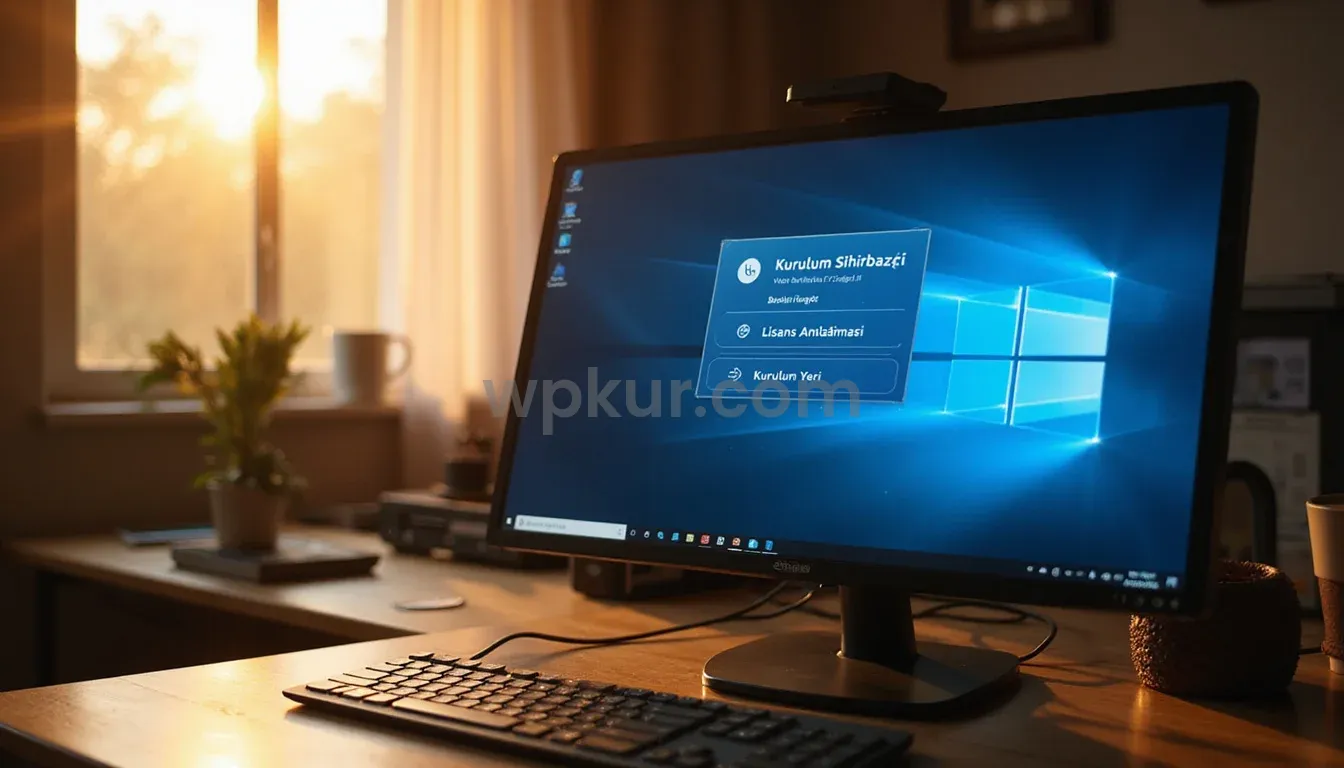 Kurulum Sihirbazı ile İlk Adımlar 