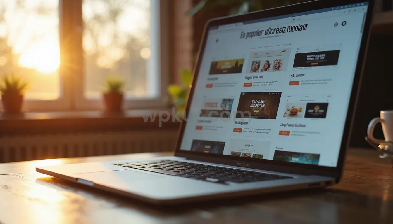 En Popüler Ücretsiz WordPress Temaları 