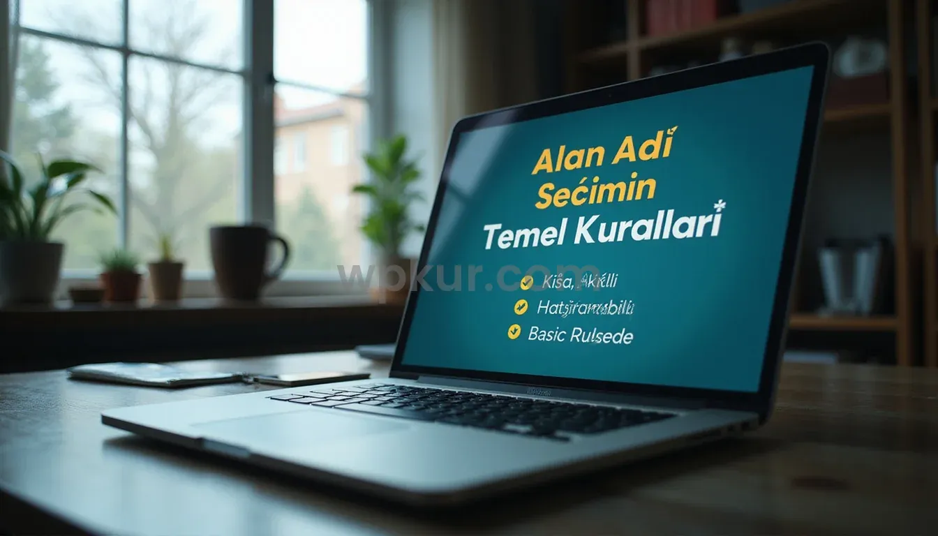 Alan Adı Seçiminin Temel Kuralları 